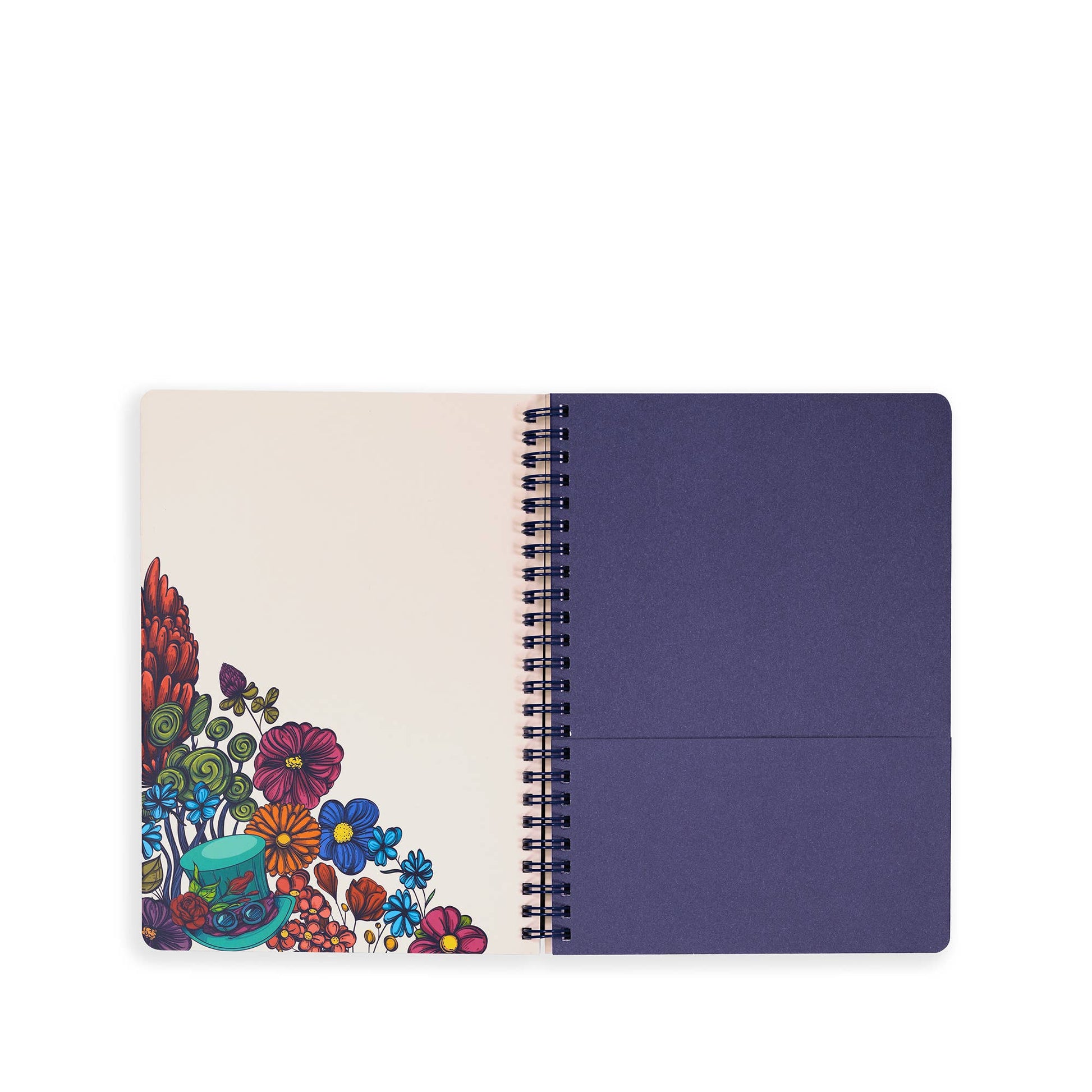 Mini Notebook, Alice in Wonderland - Floral Nonsense
