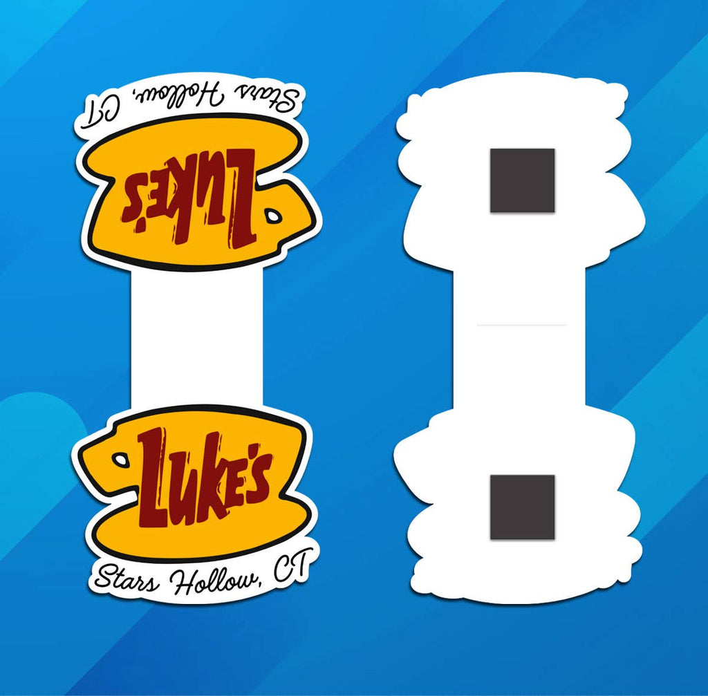 Gilmore Girls Inspired Journal with Magnetic Bookmark Set (Winter)