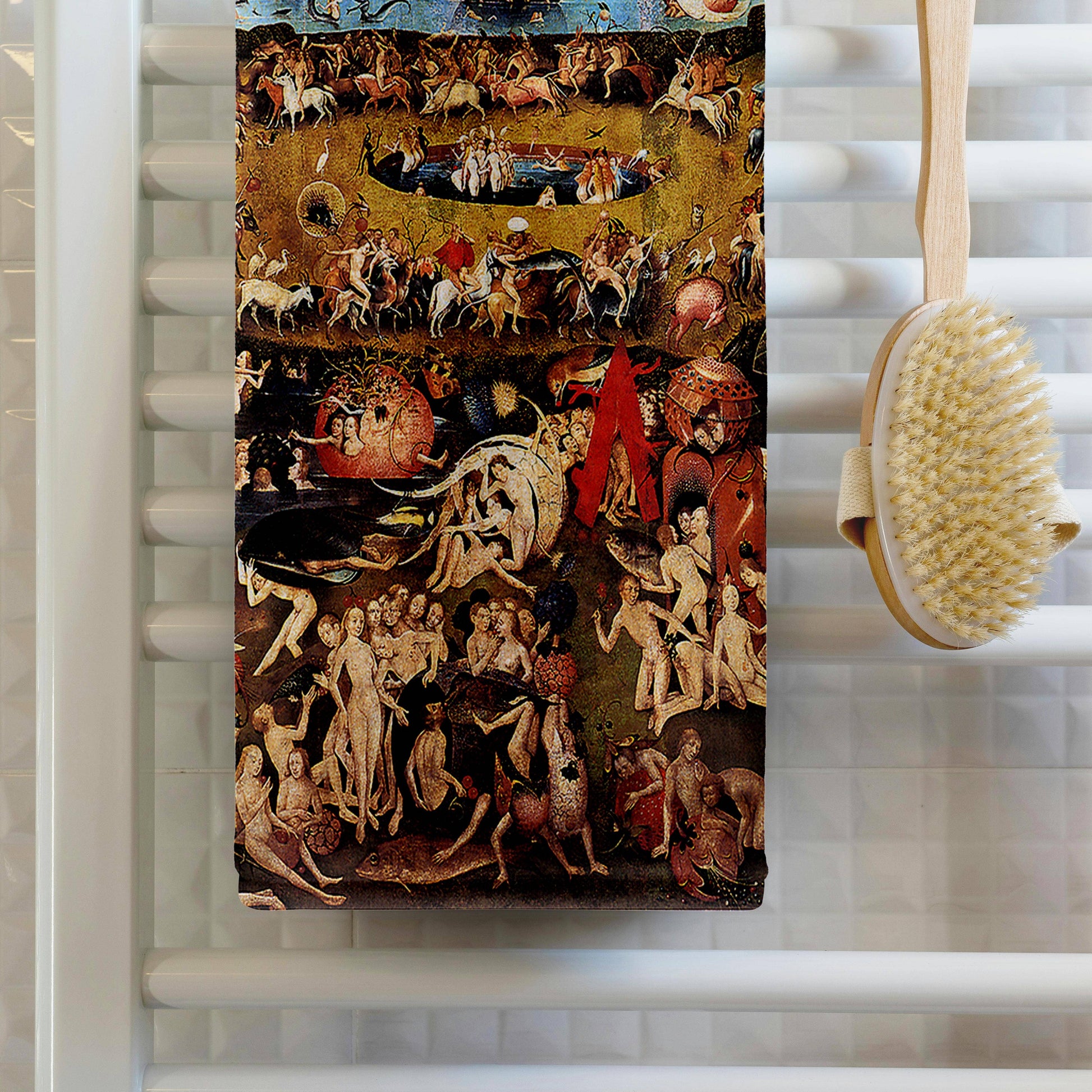 3dRose, Garden of Earthly Delights by Hieronymus Bosch, Towel