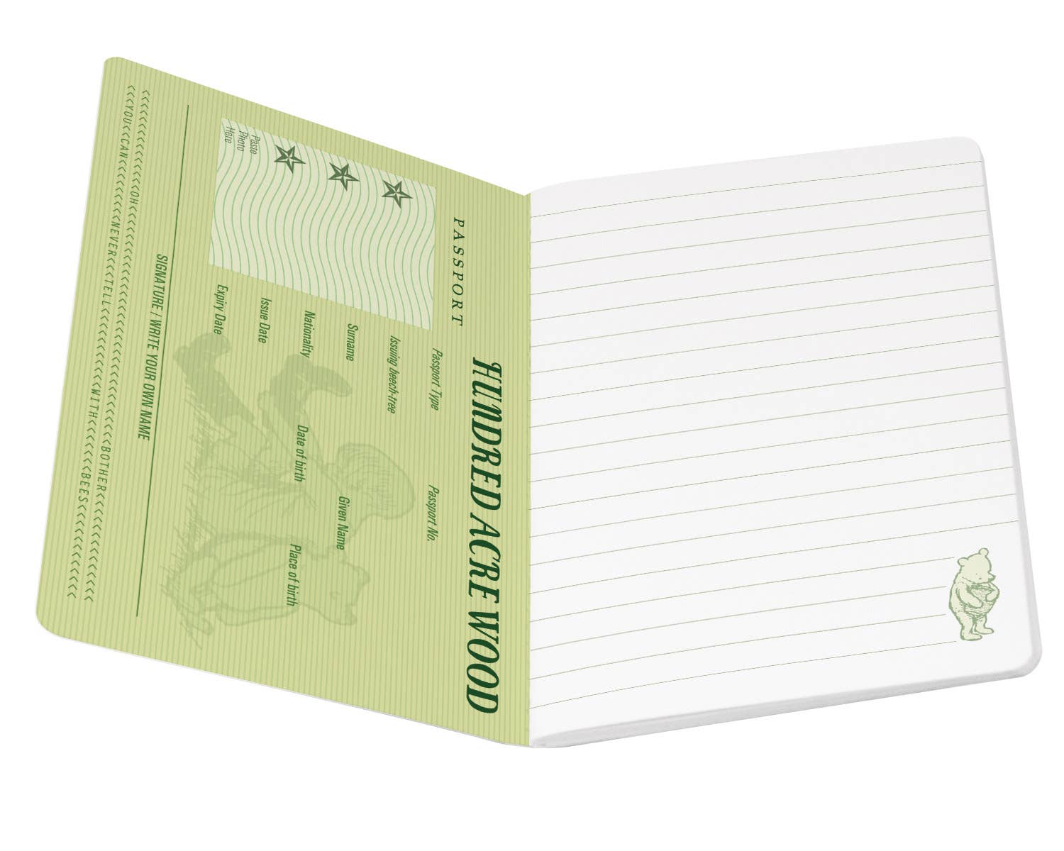 Hundred Acre Wood Notebook