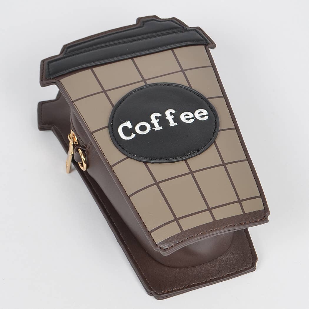 Coffee To Go Fun Clutch