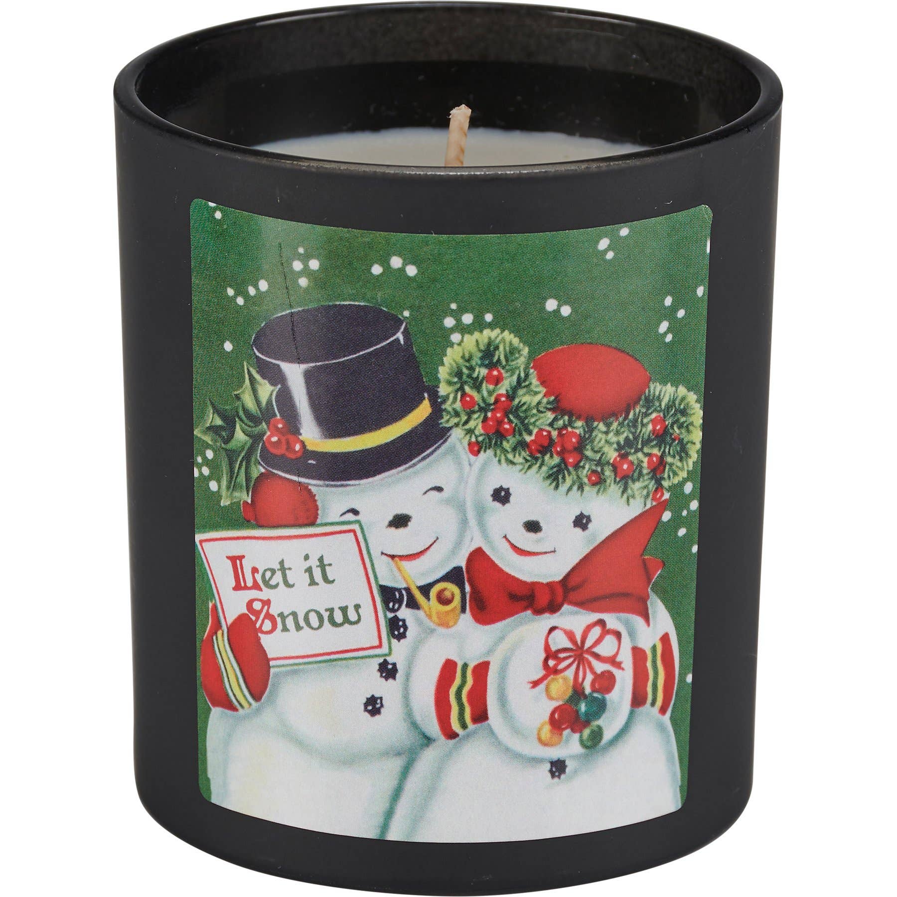 Snowy Friends Candle