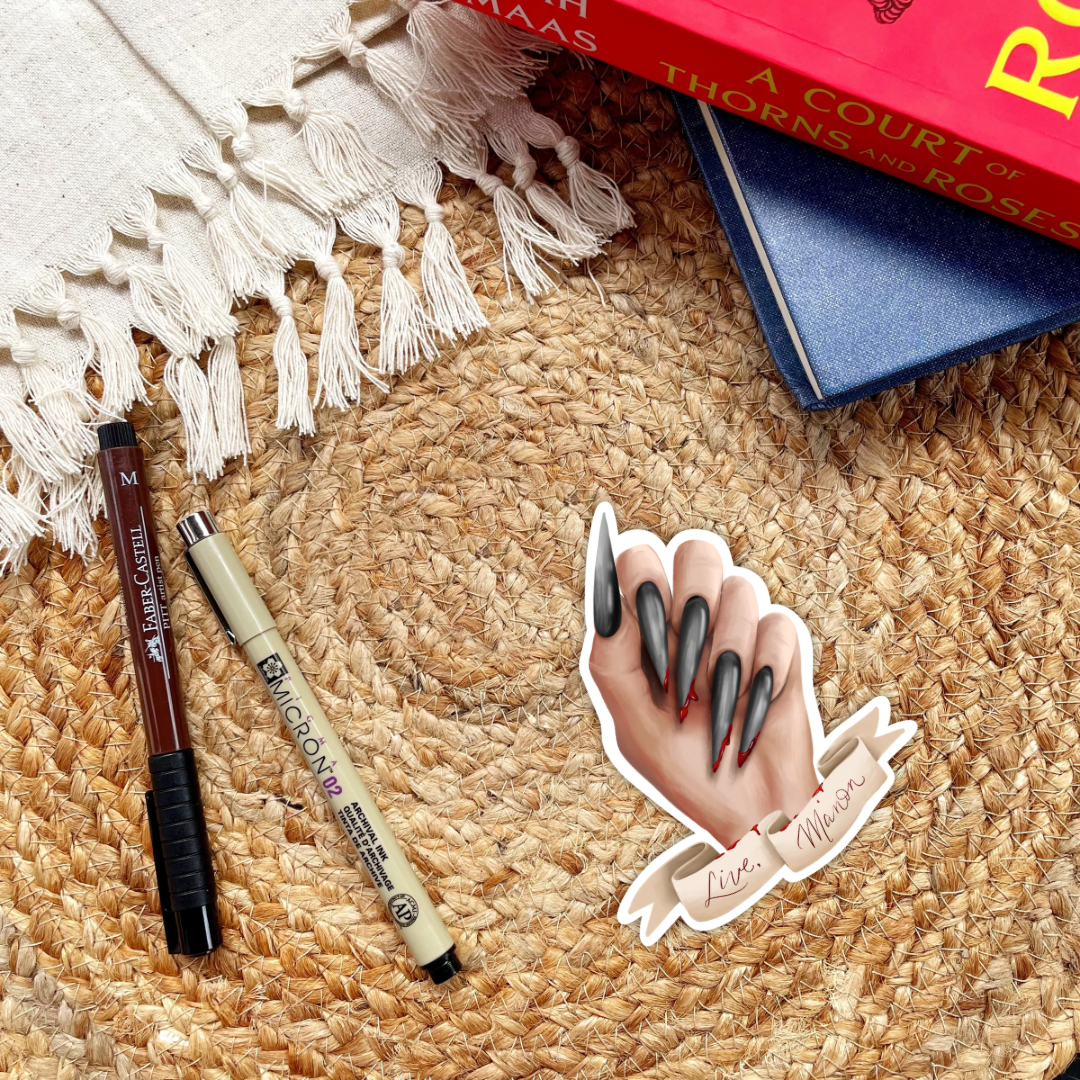 Throne of Glass Live Manon Sticker