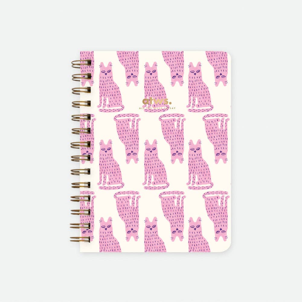 Happy Cats - Notebook Spiral