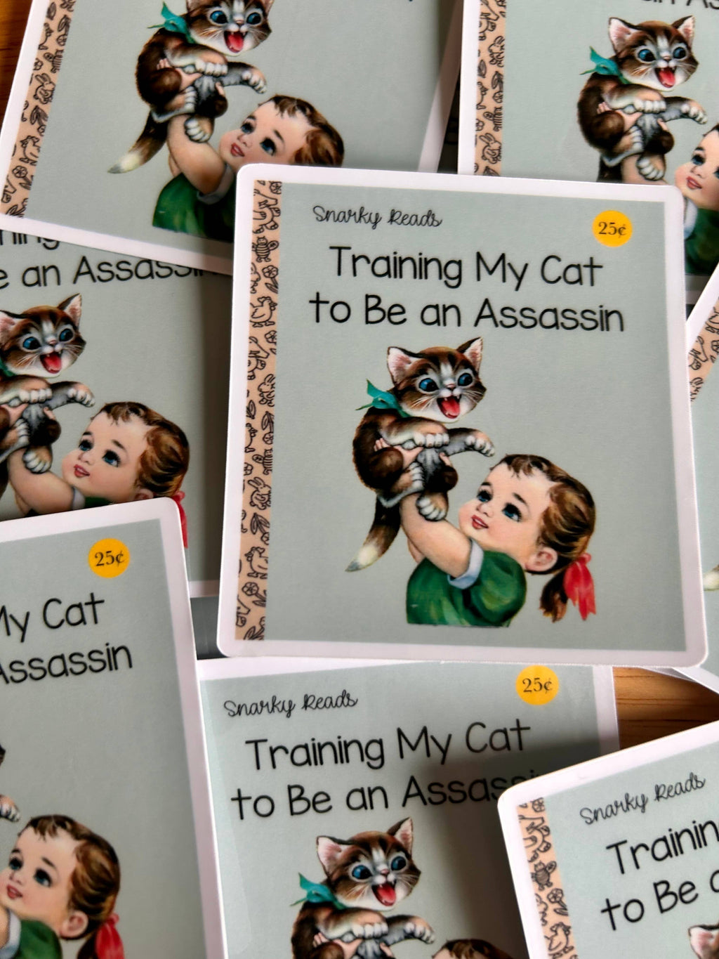 Snarky Reads "Training my Cat to be an Assassin"