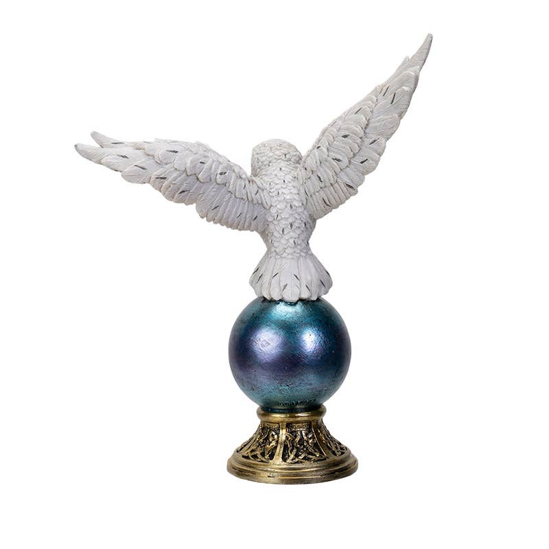 Snowy Owl on Orb