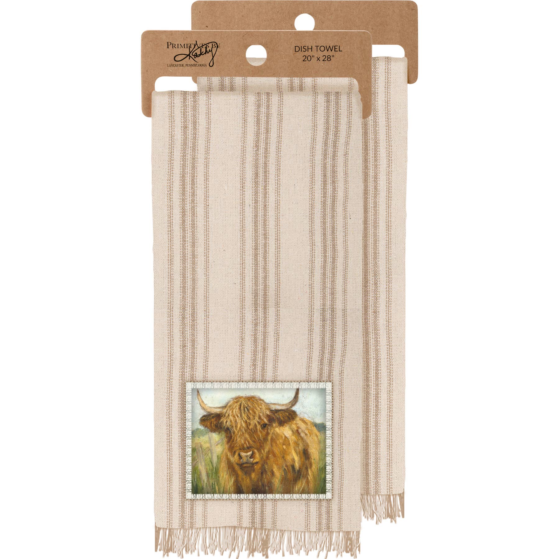 Highland Cow Kitchen Towel