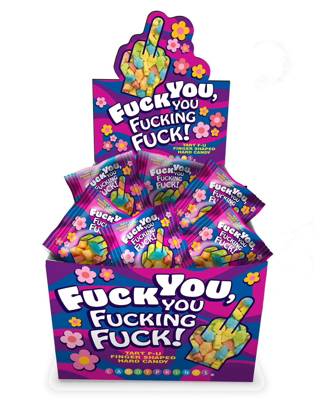 Fuck You, You Fucking Fuck! Candy- POP Display of 100