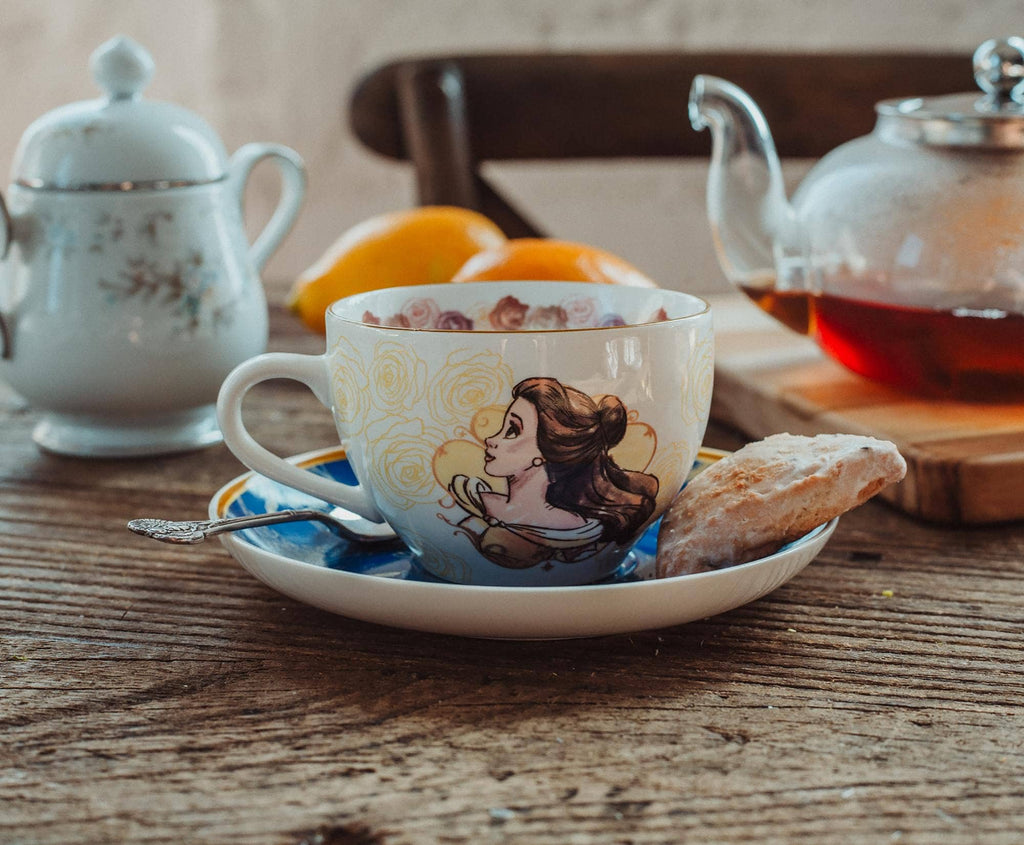 Beauty and the Beast 2 Piece Tea Cup & Saucer Set