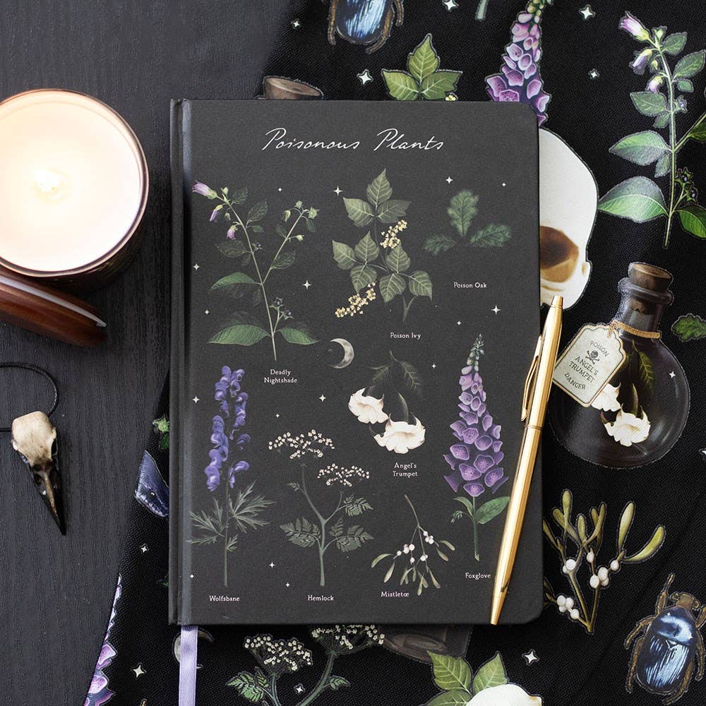 Poisonous Plants A5-Sized Notebook