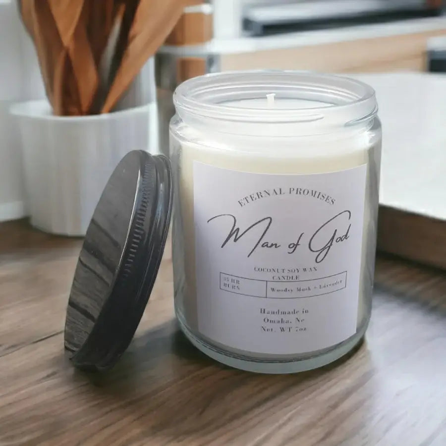 Man of God Candle