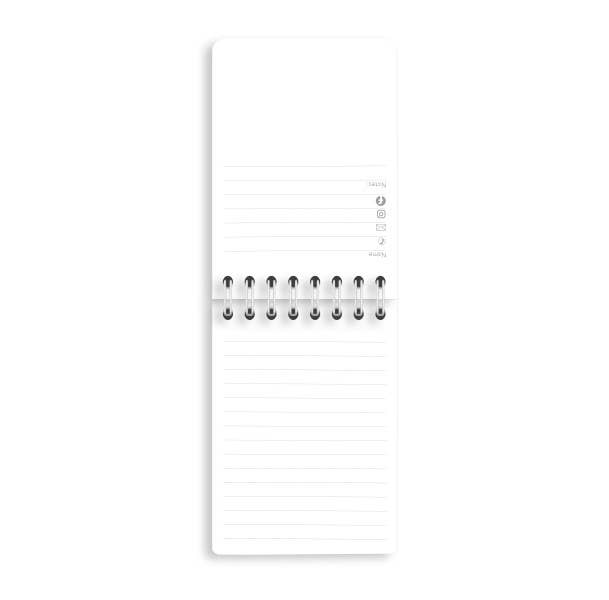 Katsushika Hokusai: The Great Wave Spiral Pocket Notebook