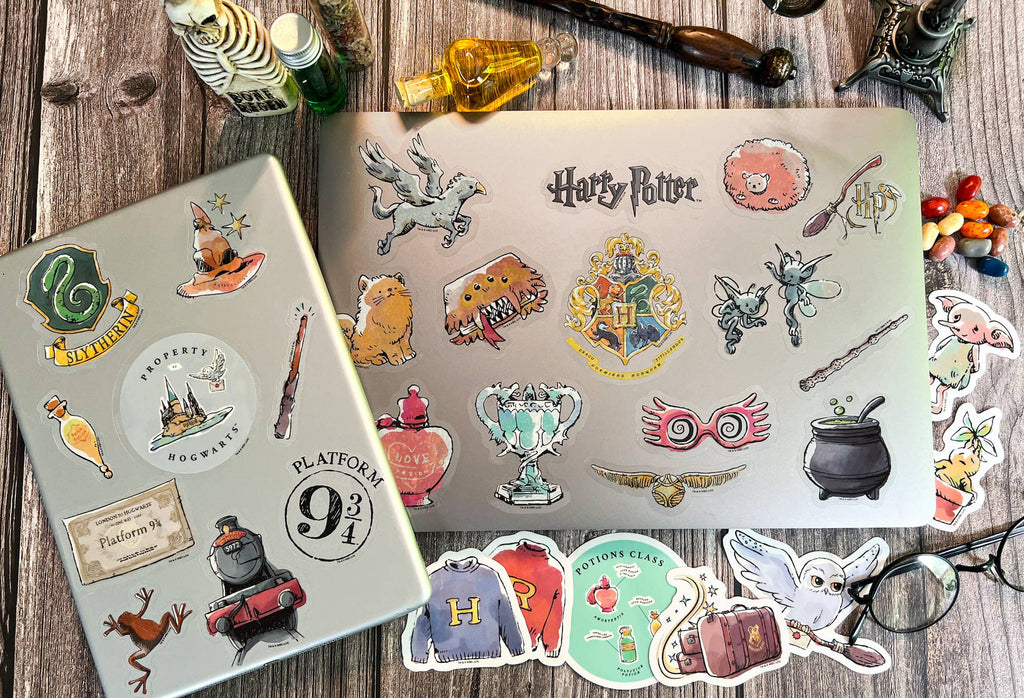 Harry Potter Clear Watercolor Decals (50-Pack)