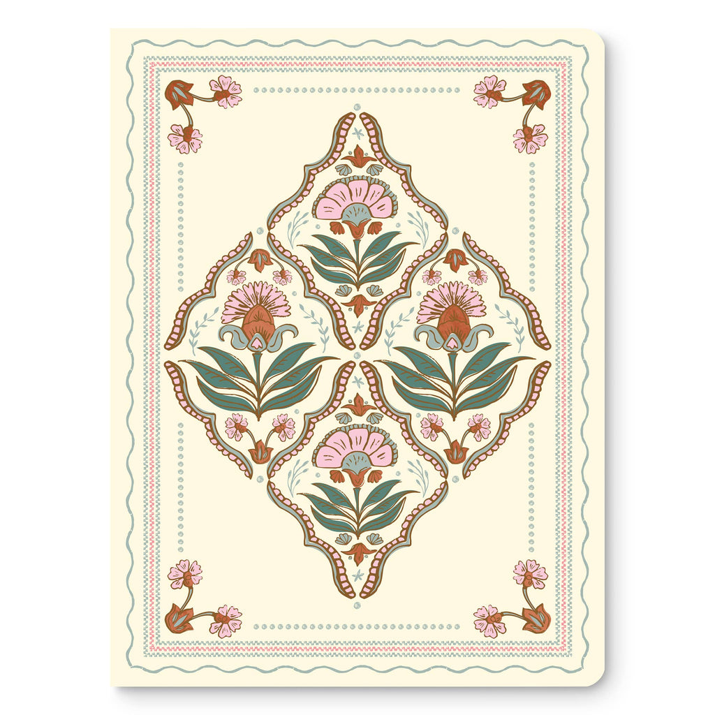 Floral Tapestry Medium Coptic-Bound Journal