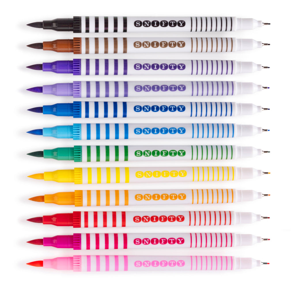 DOUBLE BRIGHTS DUAL TIP MARKERS