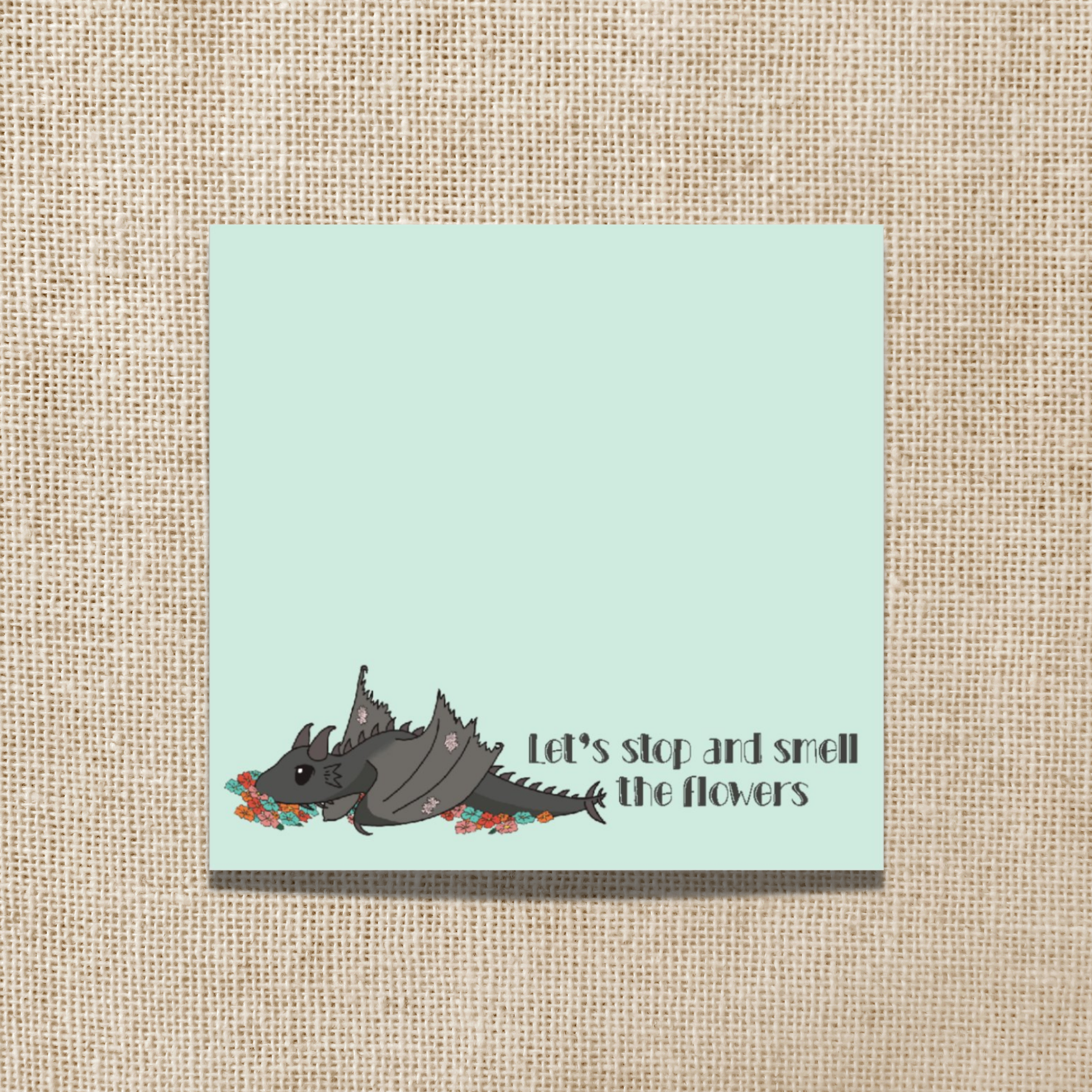 Abraxos Smell the Flowers Sticky Notes | Book Lover, Fandom