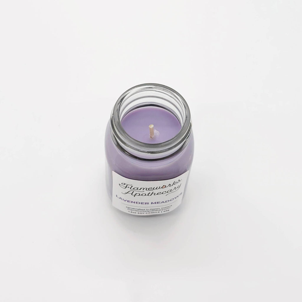 Lavender Meadows 1.5 oz Mini Mason Jar Candle