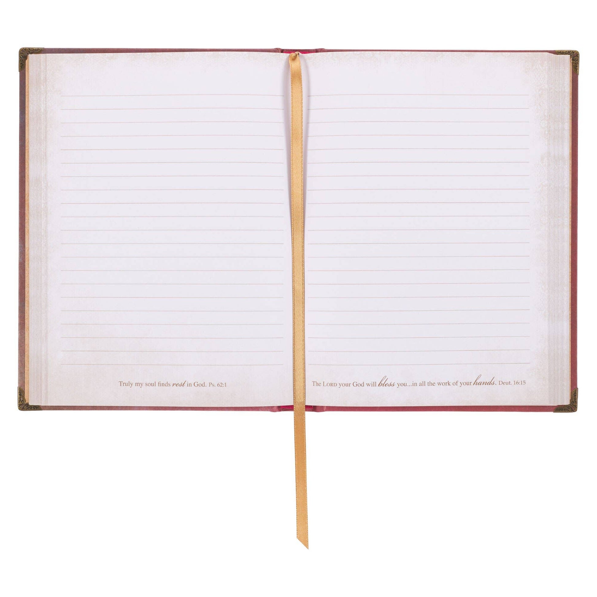 Journal Hardcover Pink Butterfly Be Still Ps. 46:10