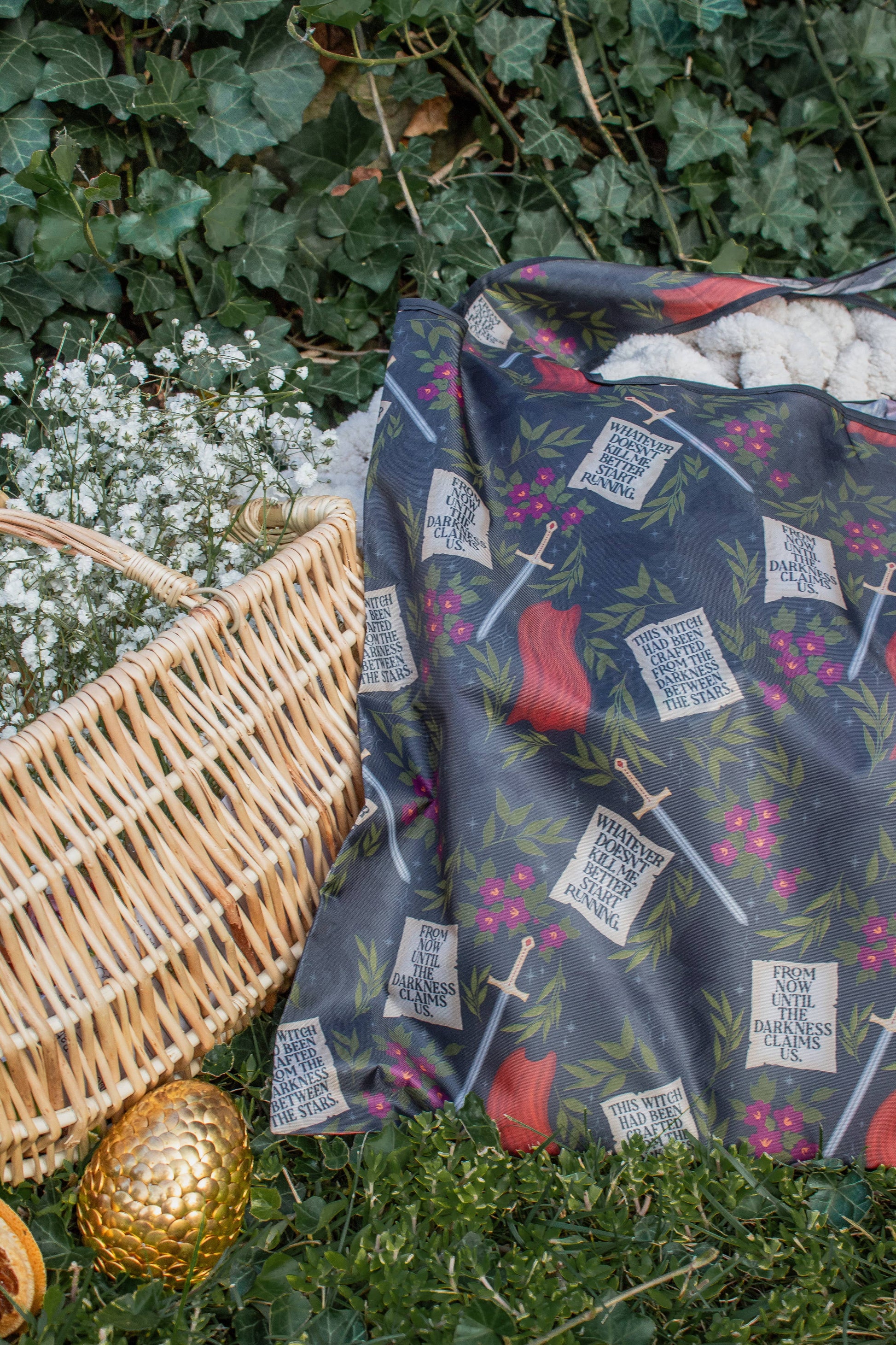 Throne of Glass Manon | Reusable Bookish Grocery Tote Bag