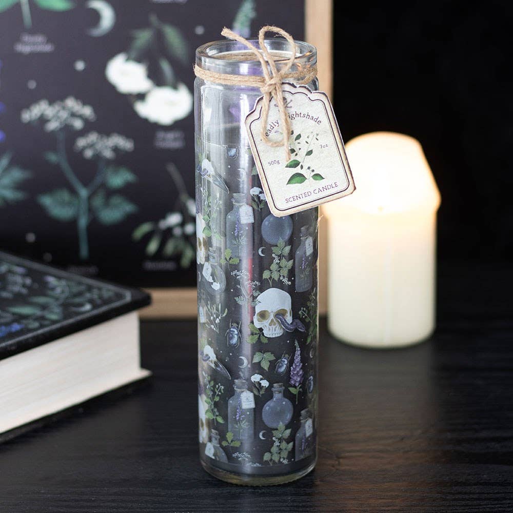 Poisonous Plants: Deadly Nightshade Candle
