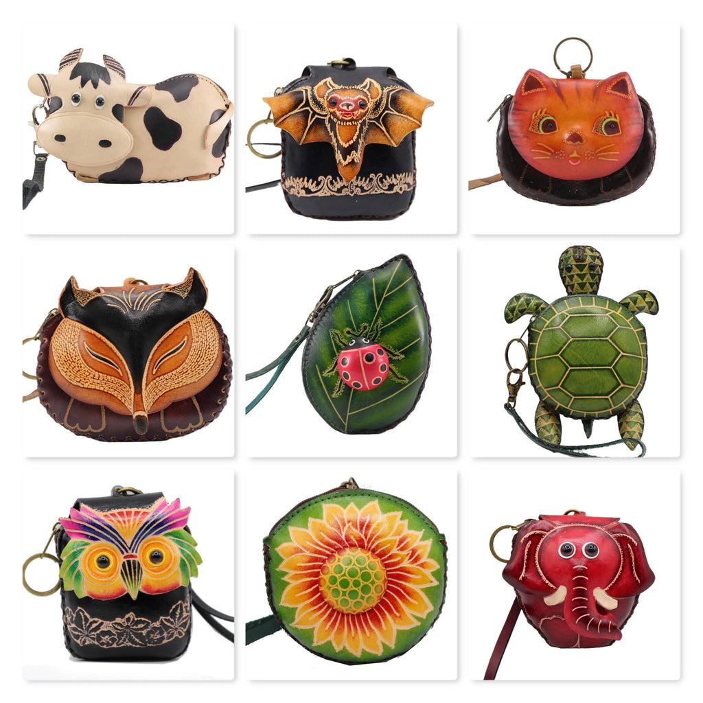 Assorted Animal wristlet / coin purse