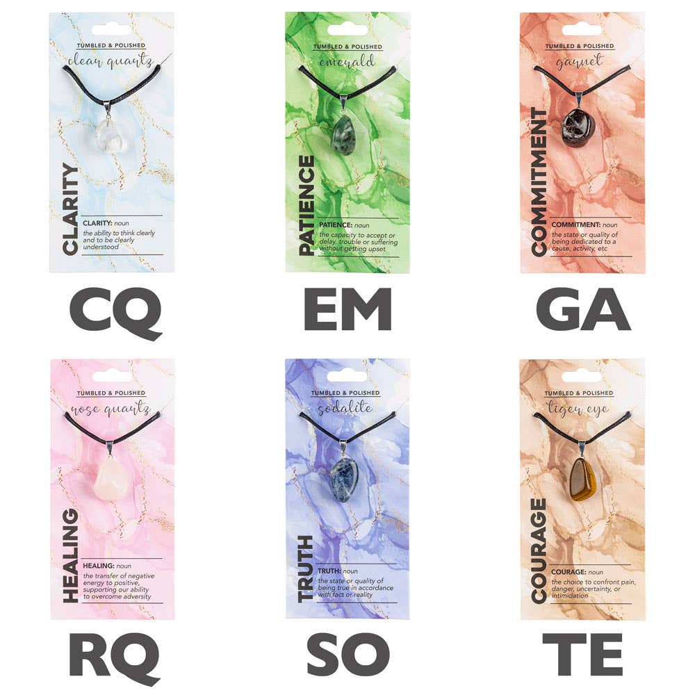 Polished Tumbled Pendants