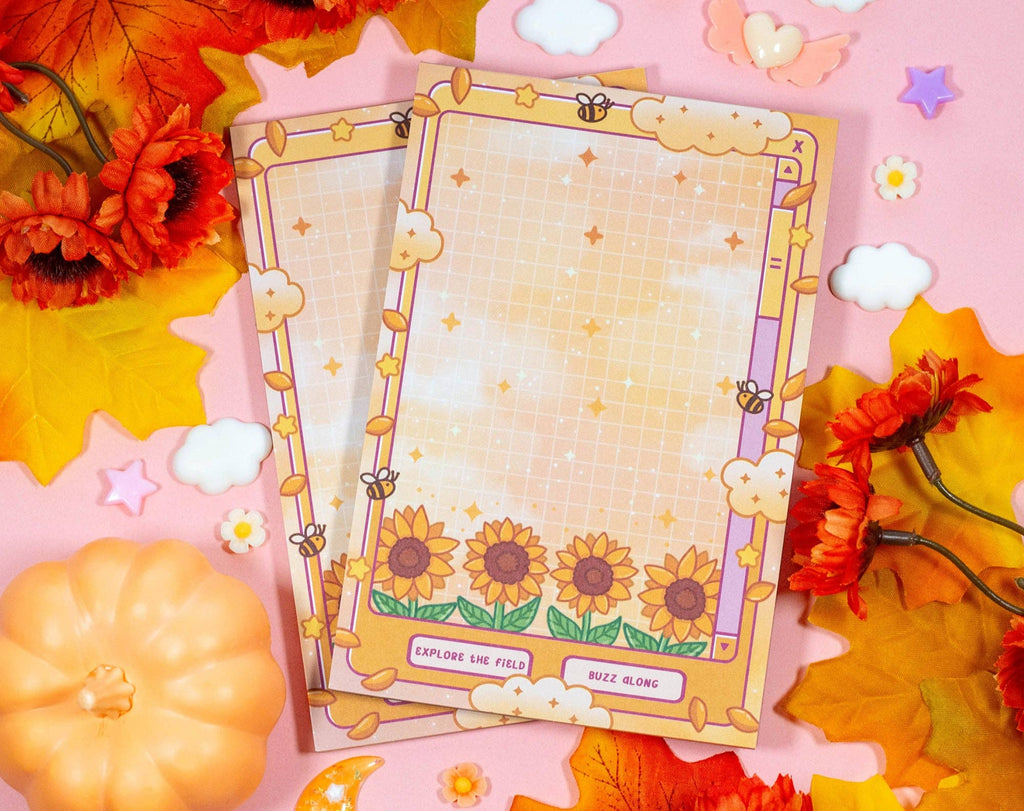 Sunflower Dreams Notepad
