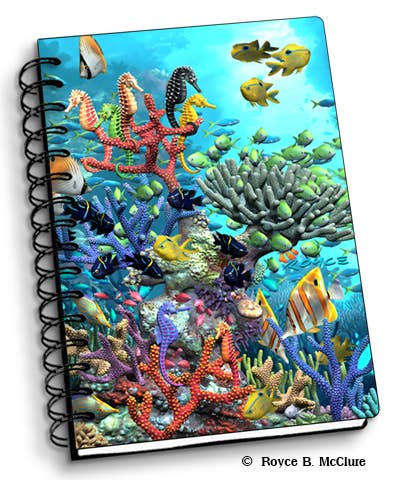3D Royce Notebook 4" x 6" - Waterworld