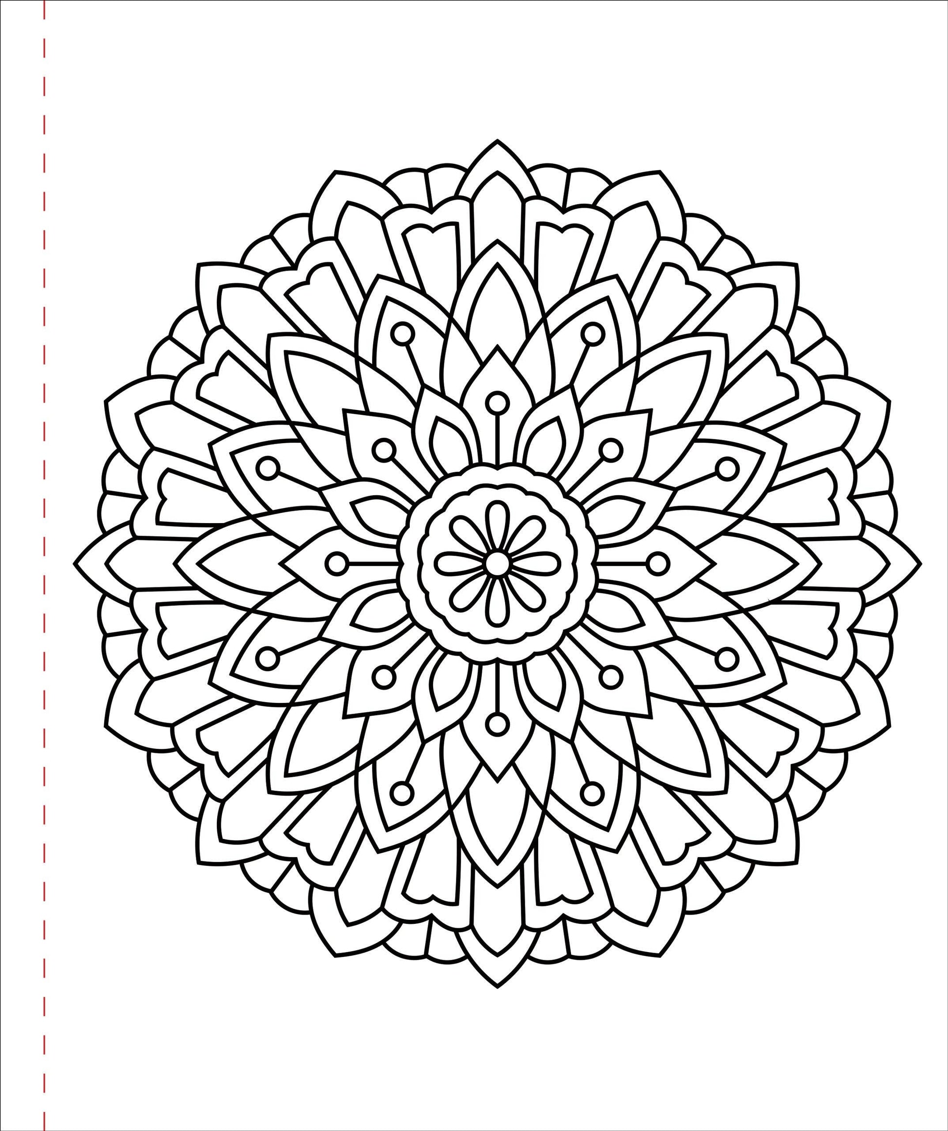 Large Print Coloring Book -  Color Me Calm