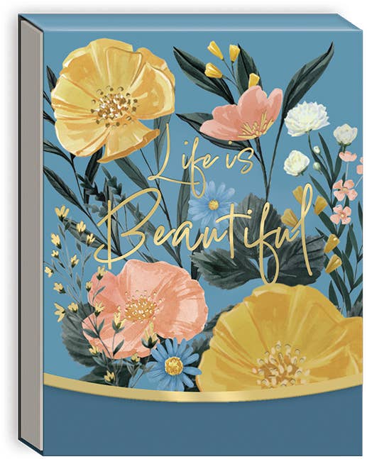 Pocket Notepad -Blue Garden