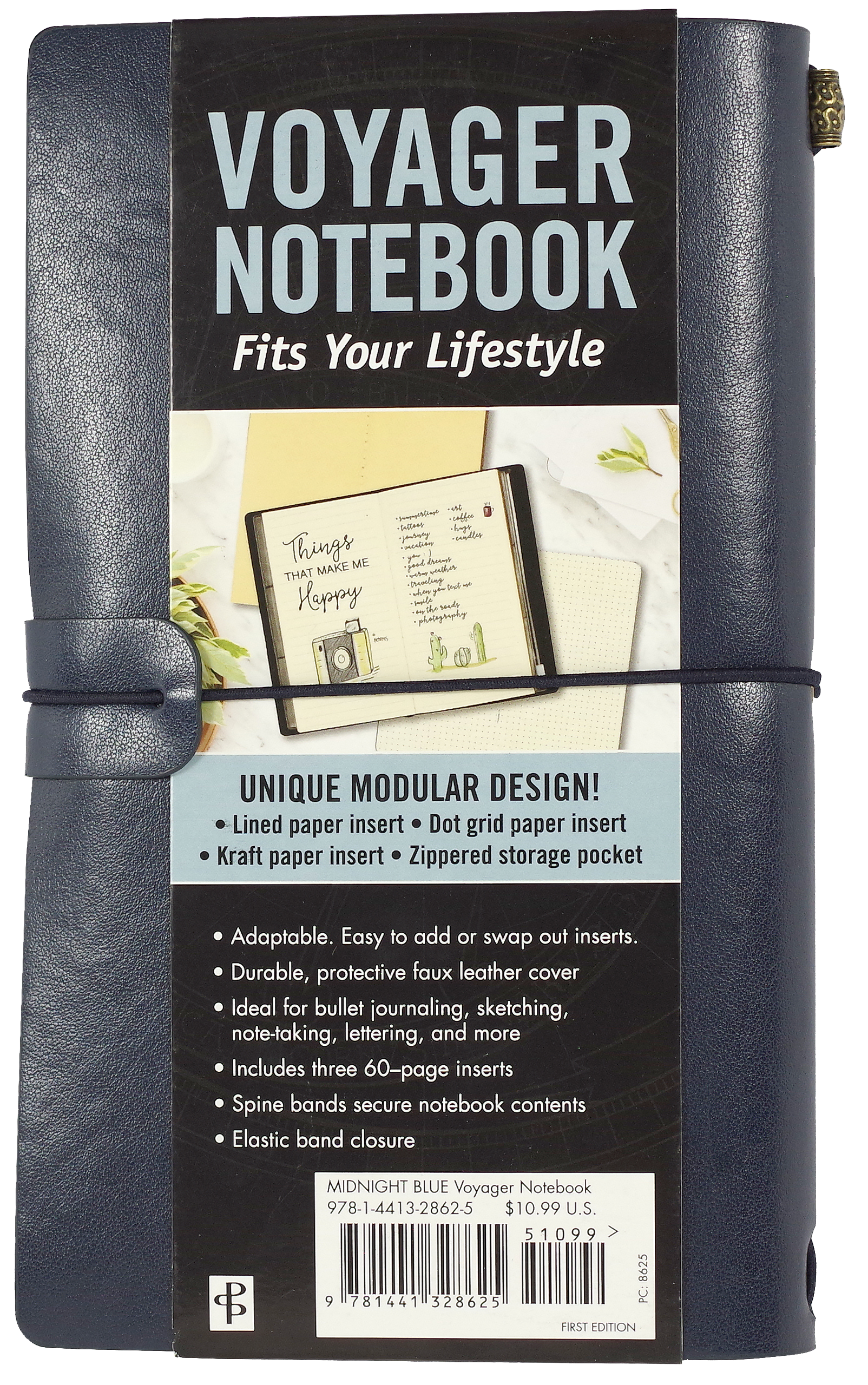 Midnight Blue Voyager Notebook