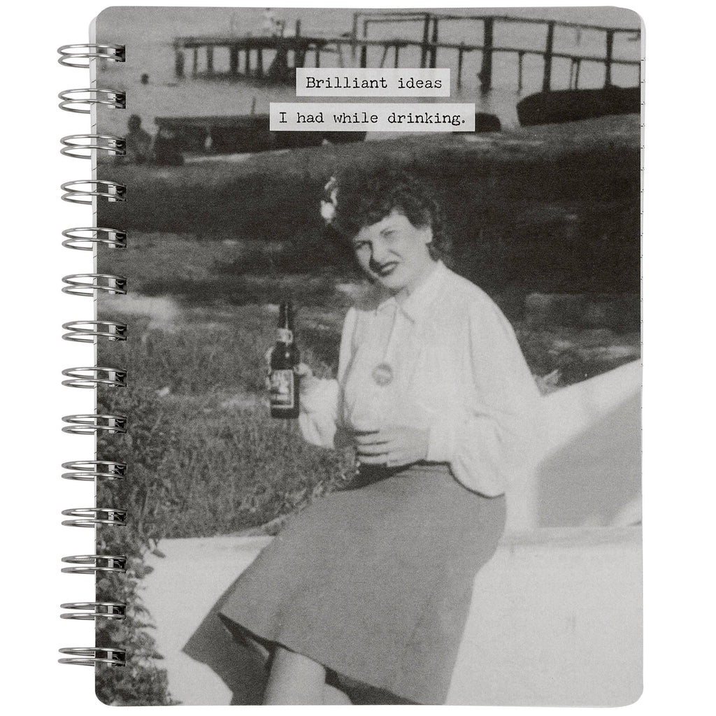 Brilliant Ideas I Had Spiral Notebook