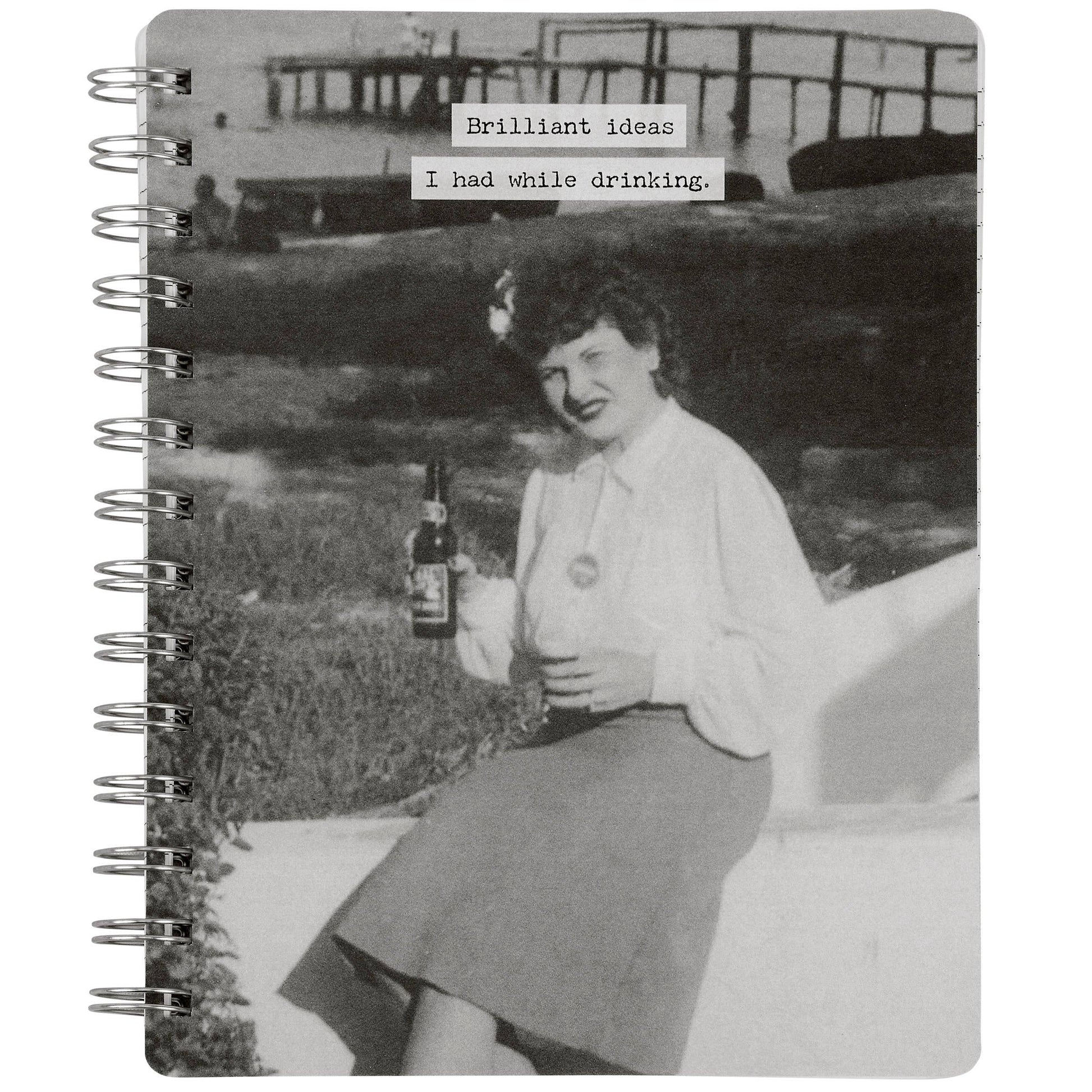 Brilliant Ideas I Had Spiral Notebook