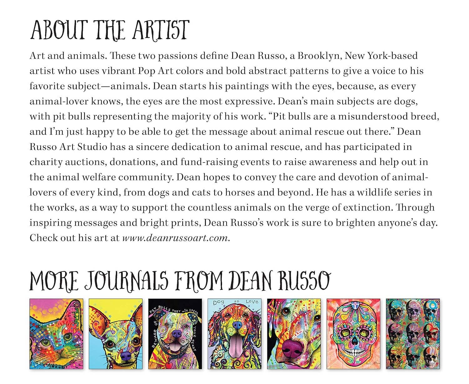Dean Russo Shiva Cat Journal