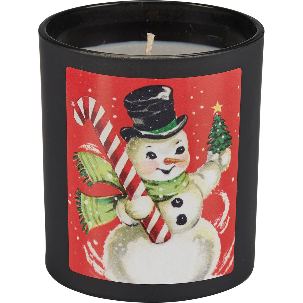 Snowy Friends Candle