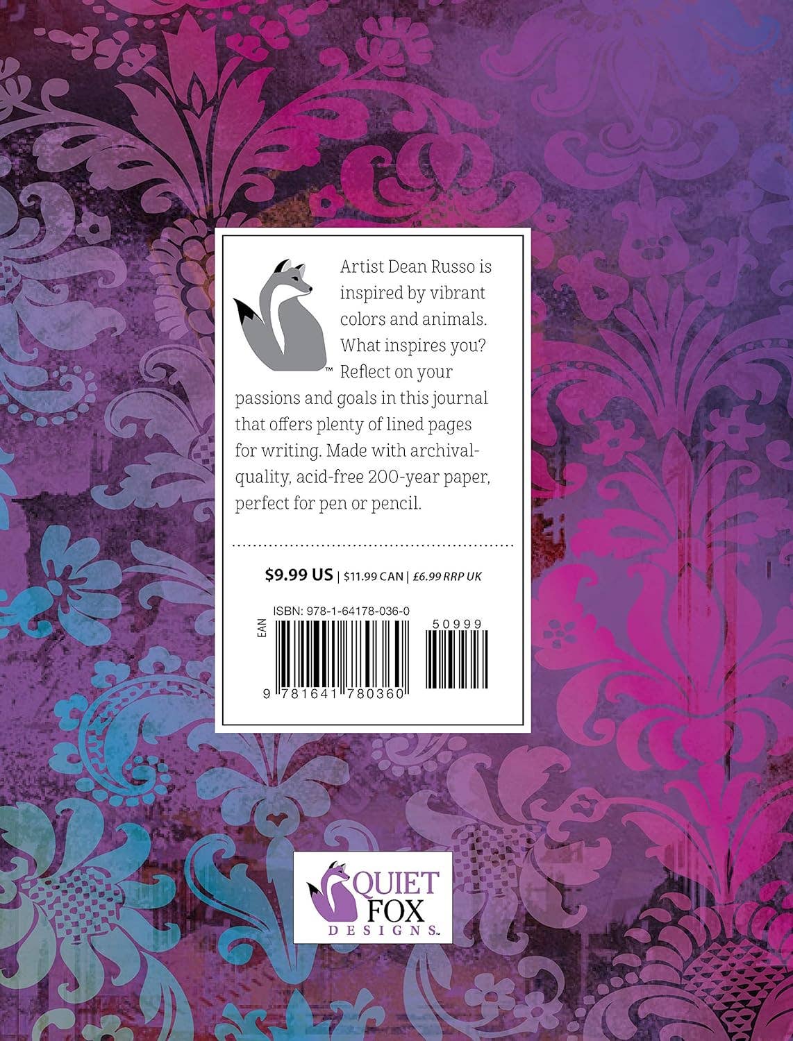 Dean Russo Skull Mosaic Journal