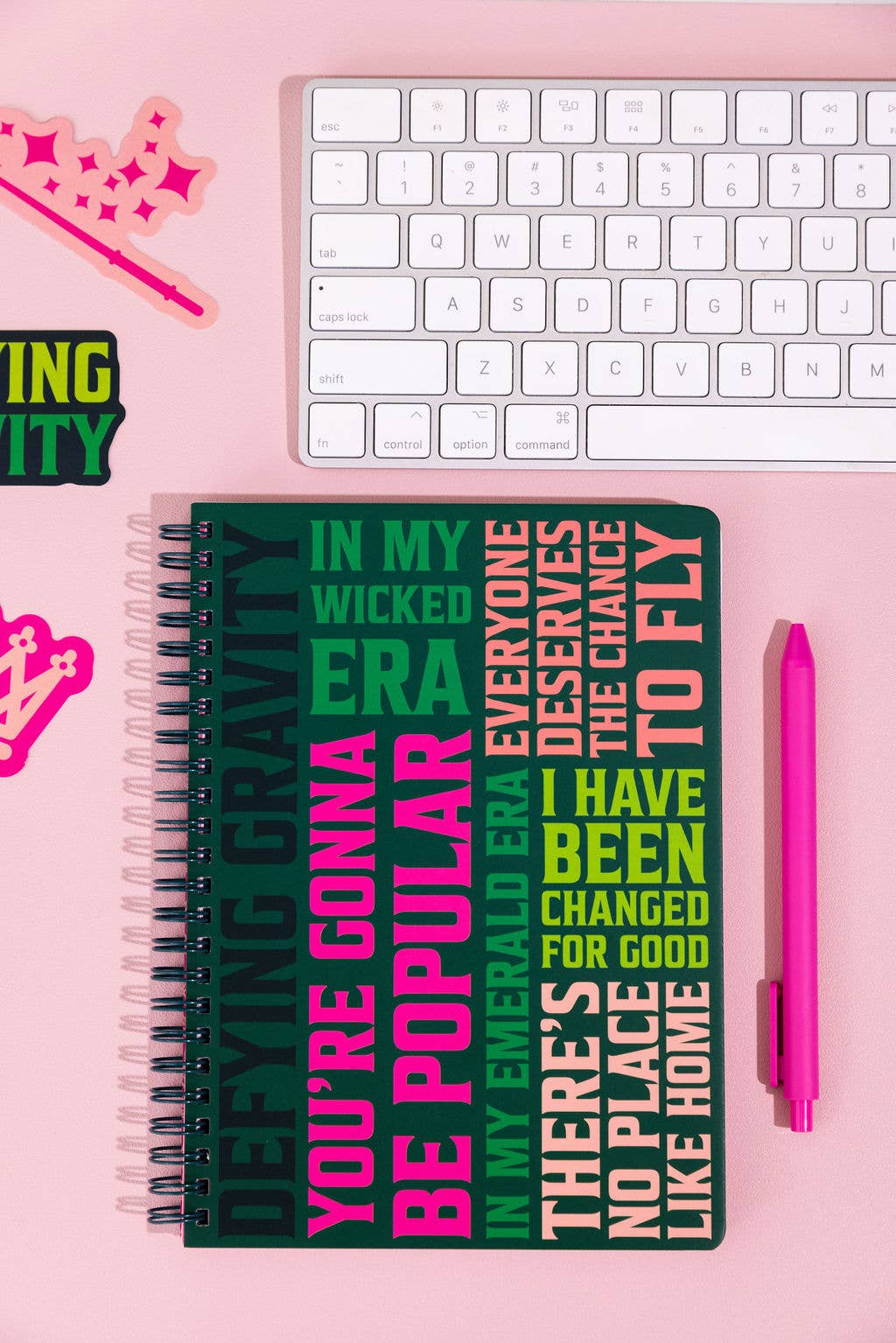 Wicked Mini Notebook, Wicked Word Cloud