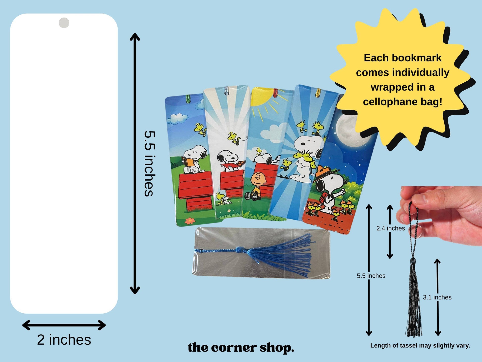 Bookish Christmas Metal Bookmarks