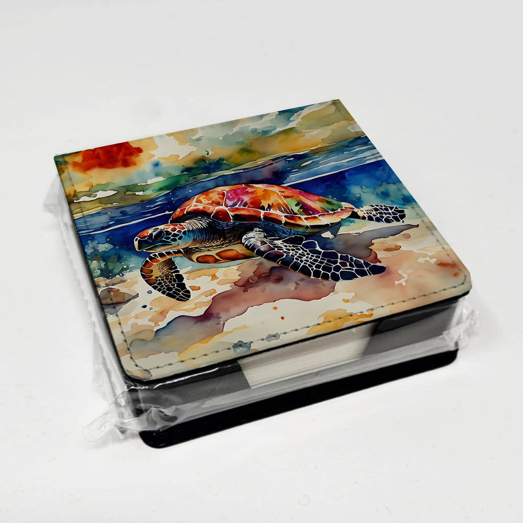 Loggerhead Sea Turtle Note Paper Holder DAC2806