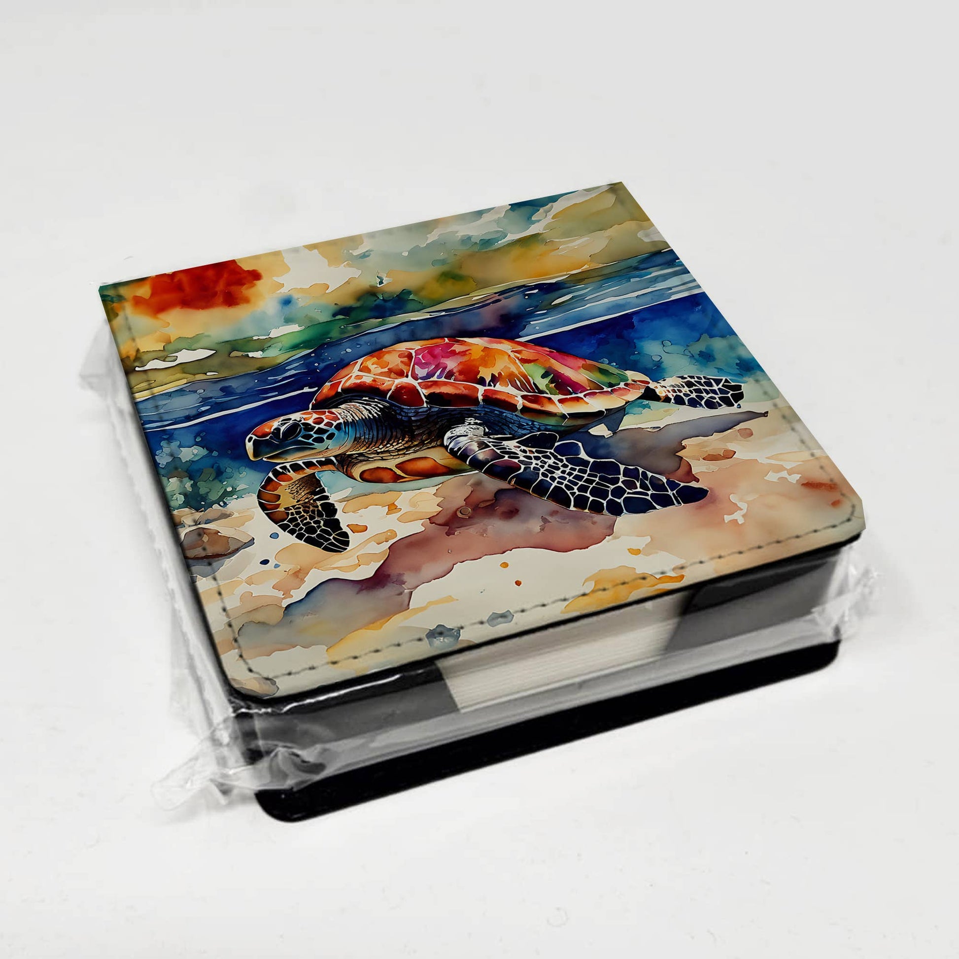 Loggerhead Sea Turtle Note Paper Holder DAC2806