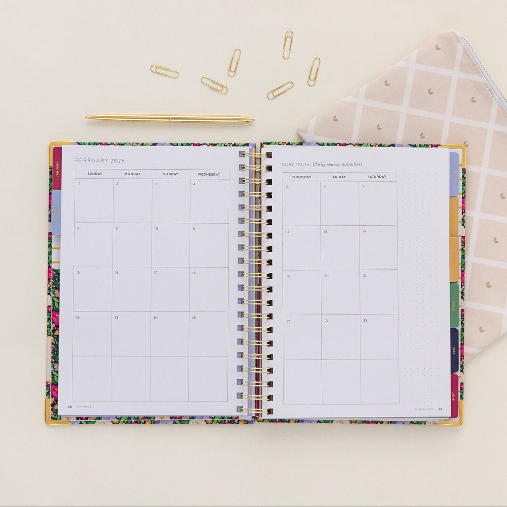 2026 One-Year PowerSheets® Goal Planner | Leaf