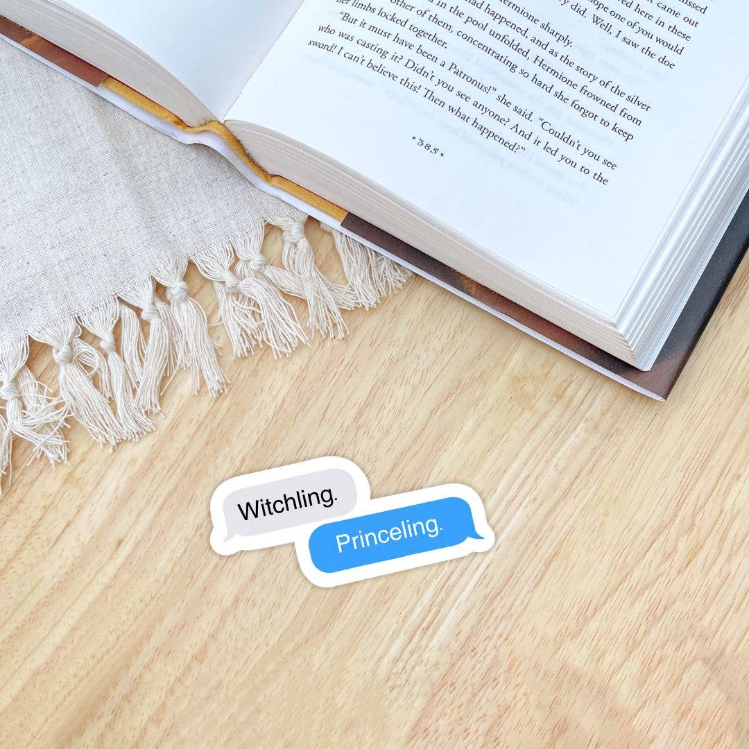 Throne of Glass Witchling Princeling Chat Sticker