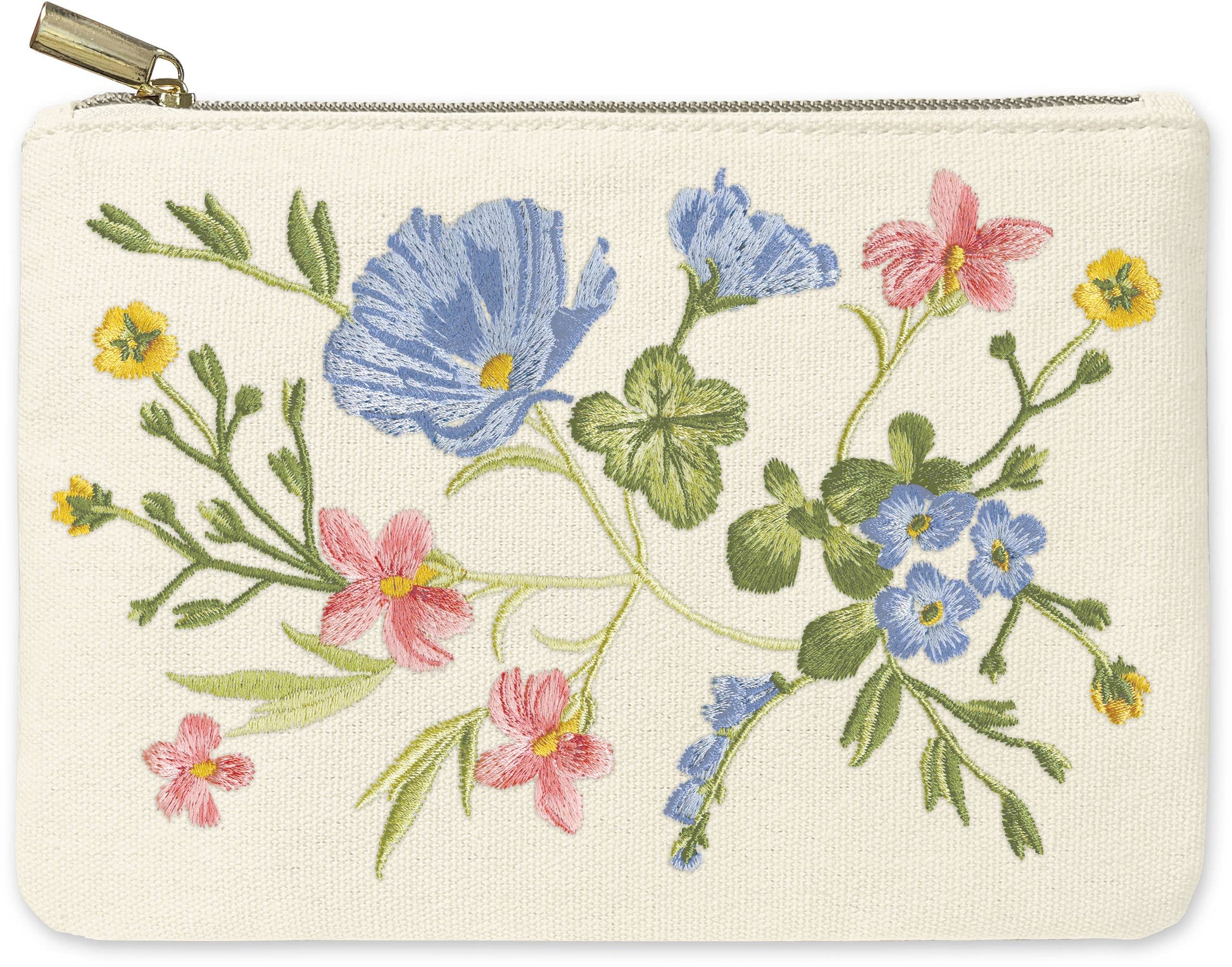 Ephemeral Garden Flowers Accessory Pouch