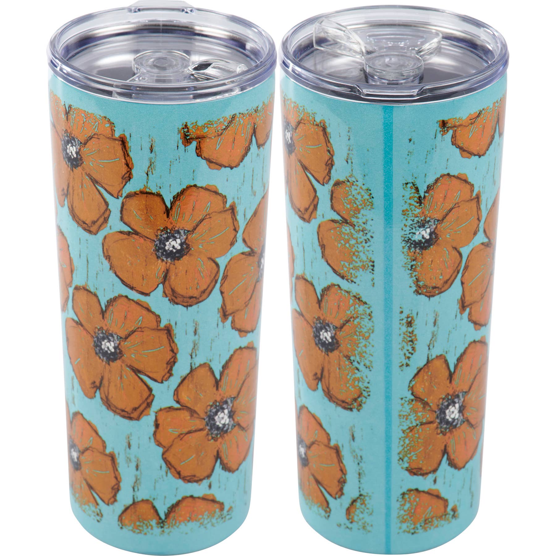 Floral Coffee Tumbler