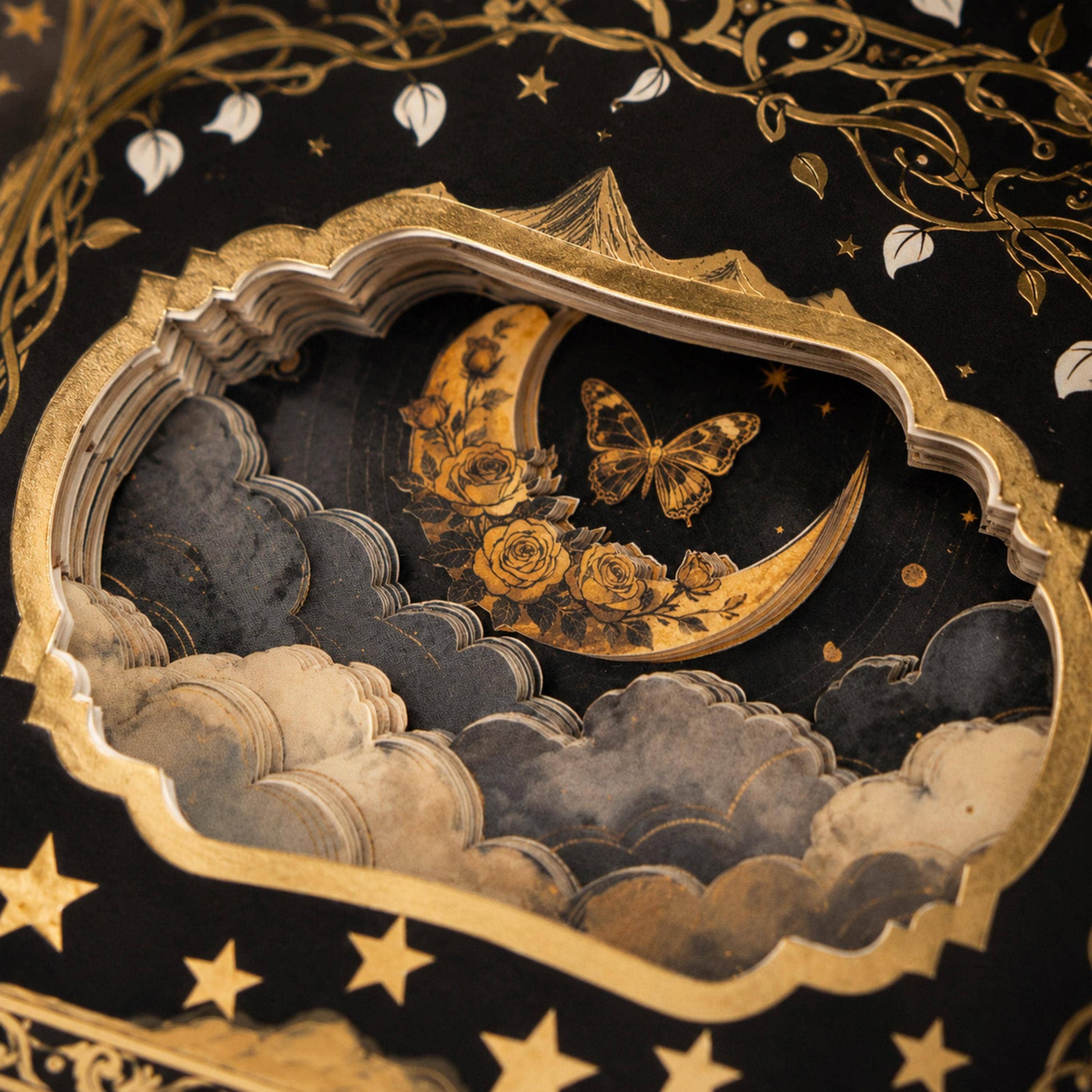 Astro Enchantment 3D Paper Art Notebook | 120 Pages