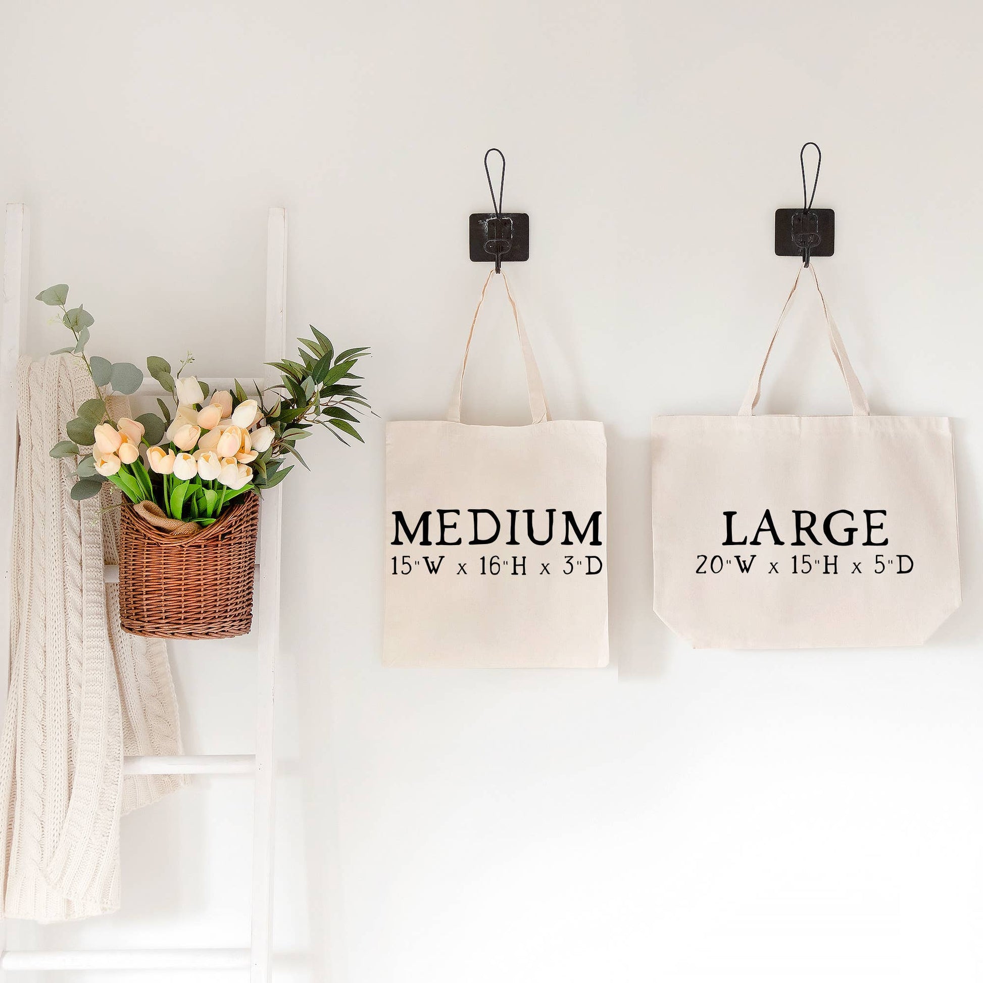 Salty Beach Stamp Look Tote Bag