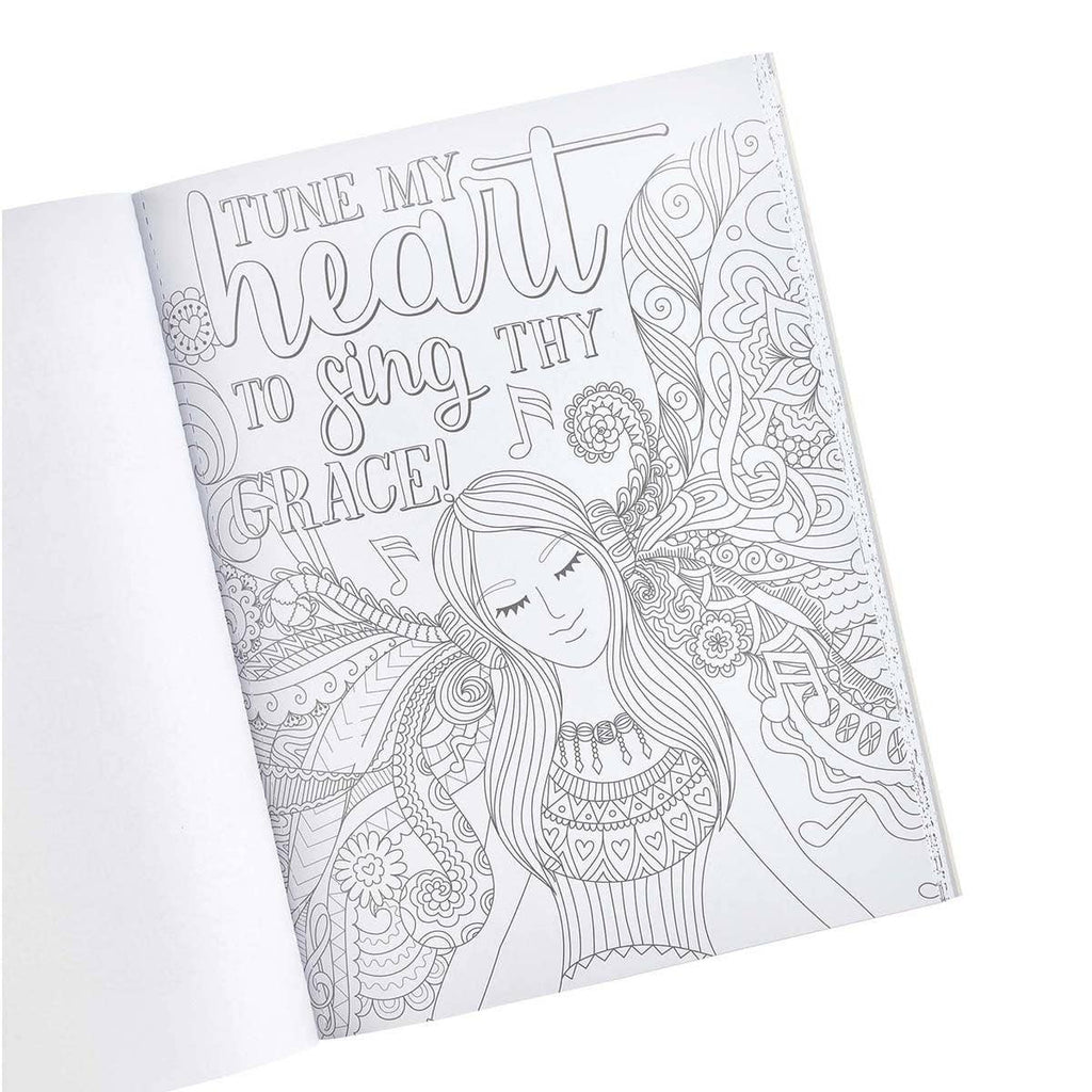 Coloring Book Where Love Blooms