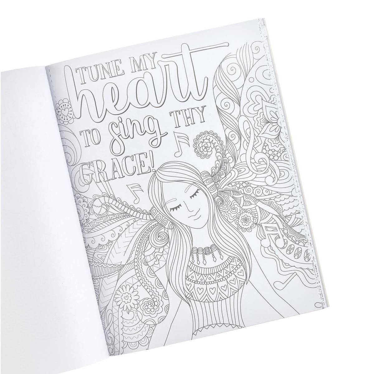 Coloring Book Where Love Blooms
