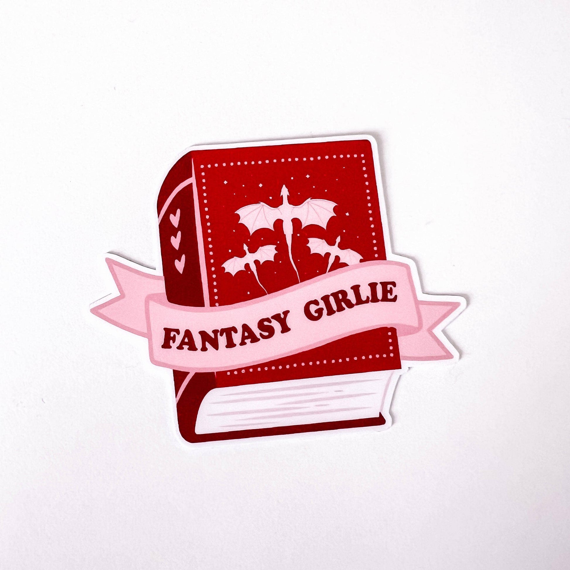 Fantasy Girlie Sticker - Bookish Gift