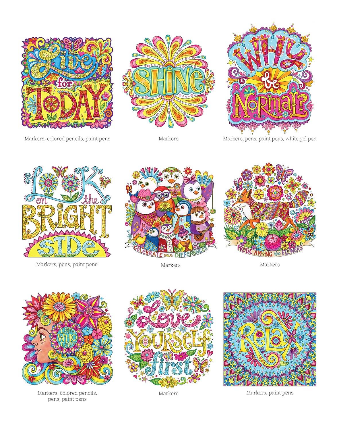 Live for Today Coloring Book